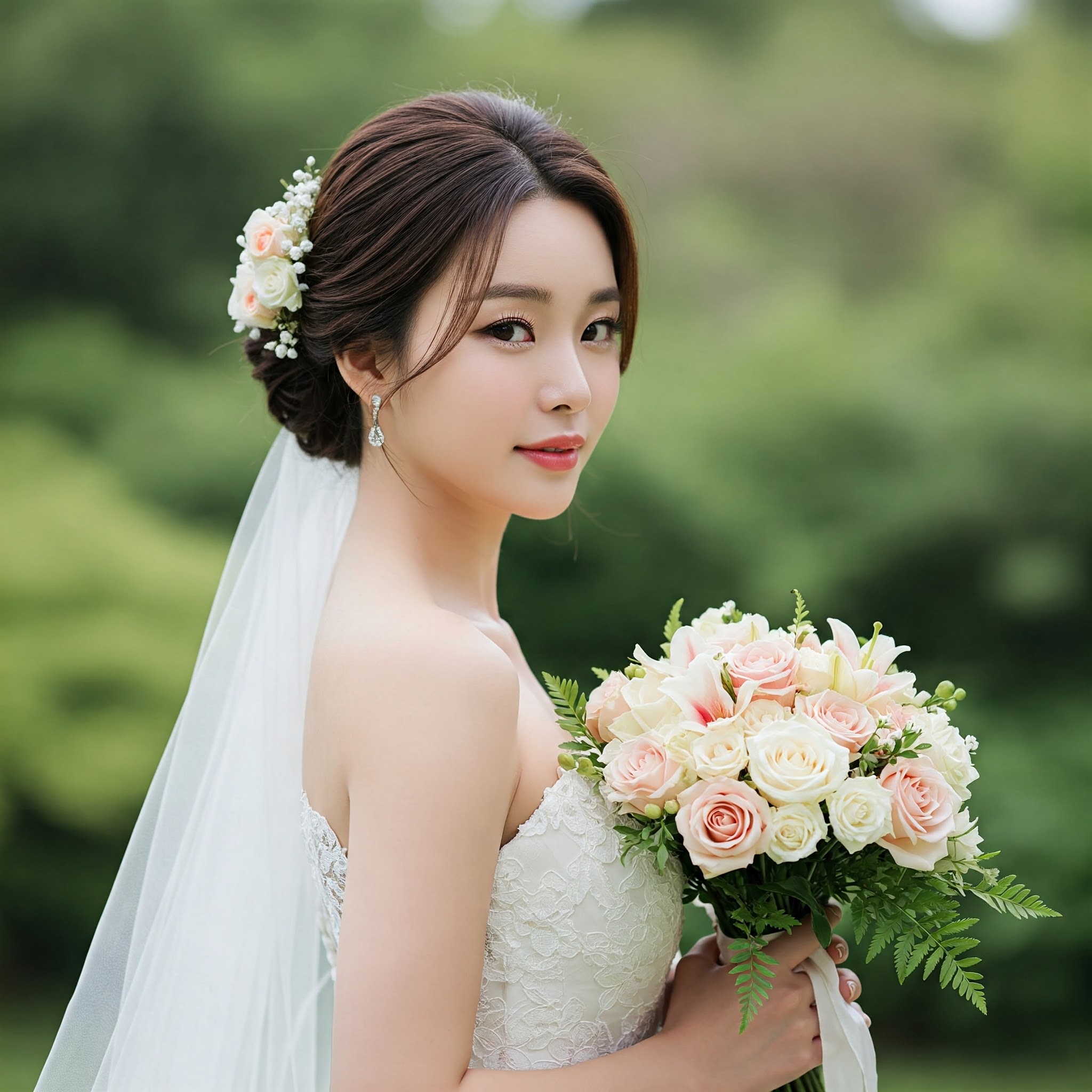 Combo Chụp Ảnh Cưới Phan Rang: Makeup + Studio + Váy – Đặt 1 Lần Là Xong Tất Cả! Makeup cô dâu phan rang tone Hàn