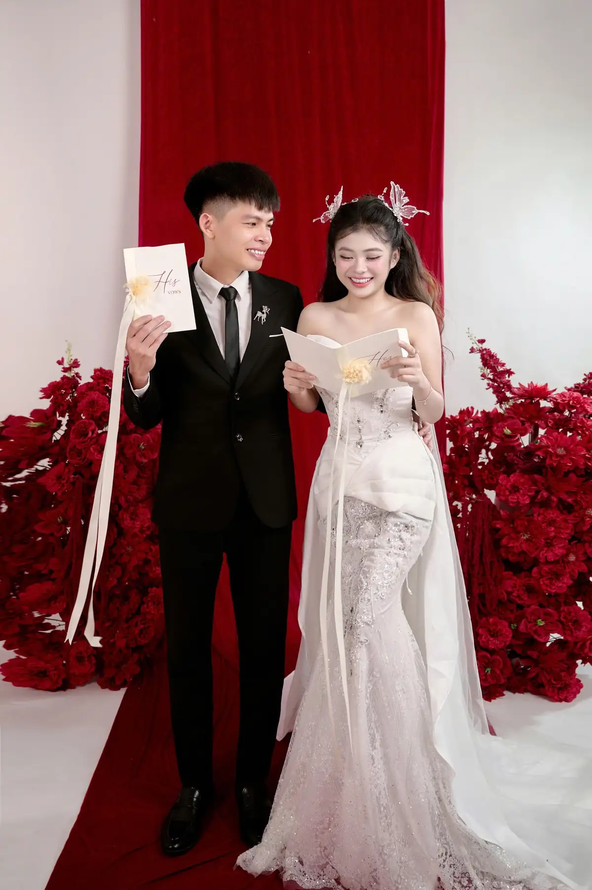 makeup cô dâu ăn hỏi tone đào - Doa Nhi Studio