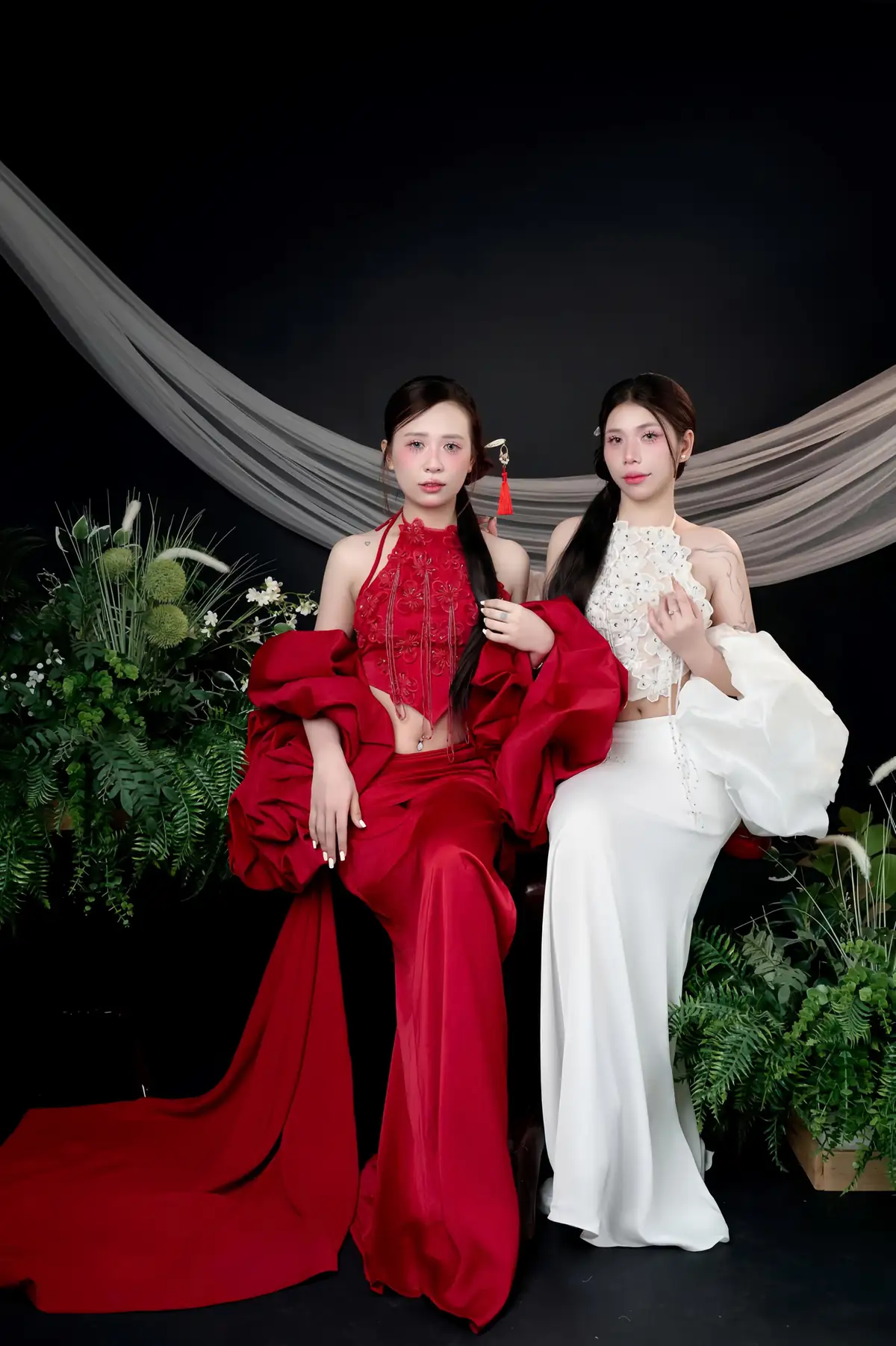 chụp ảnh gia đình 4 người - Doa Nhi Studio